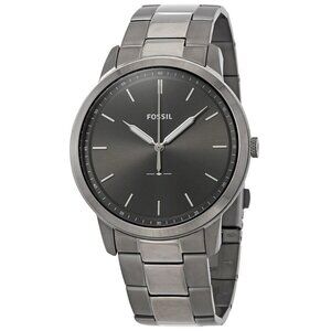 NWT Authentic Fossil Open Box - The Minimalist 3H Grey Dial Two-tone Men's Watch